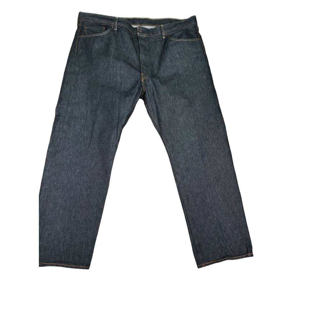 Levi's 501 XX Button Fly Straight Mens Jeans Size 44x30 Black Vintage